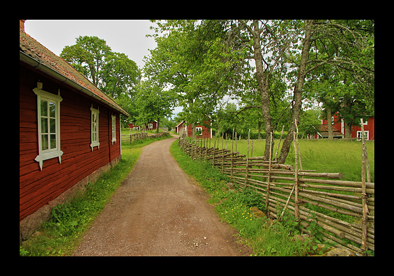 Museumsdorf am freien Tag (Âsens By, Schweden - Canon EOS 7D)